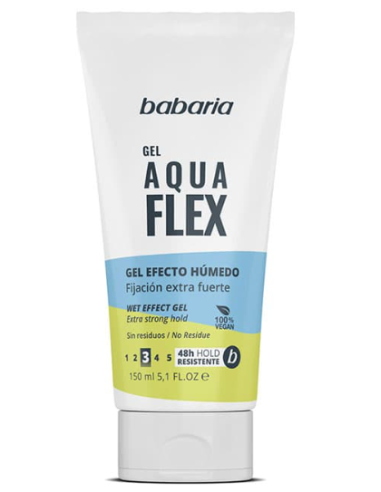 BABARIA GEL FIJADOR EFECTO HUMEDO TUBO 150ML