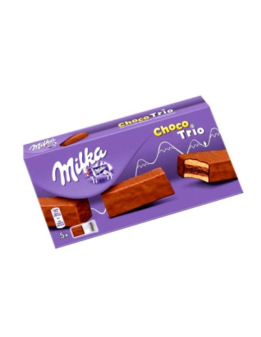 MILKA CHOCO TRIO X 5 UNIDADES 