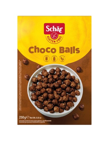 CHOCO BALLS 250GR SCHAR SIN GLUTEN 