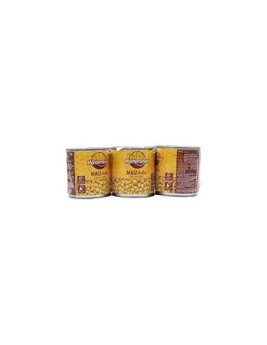 MAIZ MONTEMAYOR LATA 330 GR. PACK-3