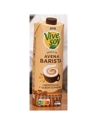 LECHE VIVESOY AVENA BARISTA 1LT