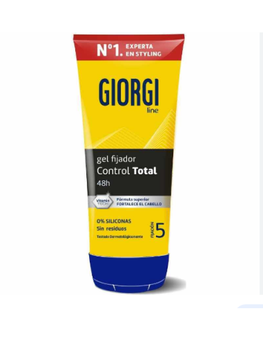 GIORGI GEL FIJADOR 170 ML CONTROL TOTAL FIJACION 5 