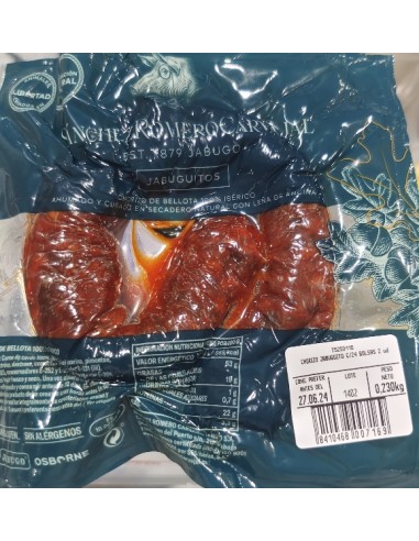 CHORIZO JABUGUITOS S. ROMERO 250 GRS