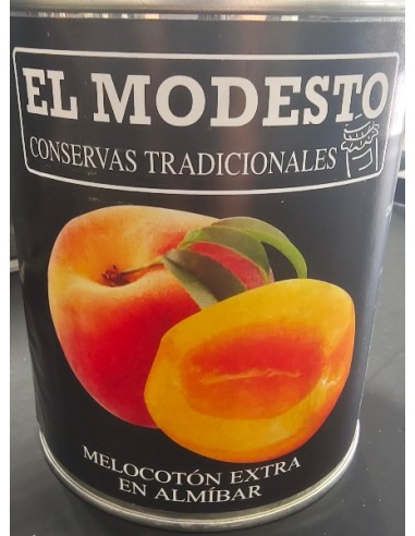 MELOCOTON EN ALMIBAR RECETA CASERA MODESTO 840G 