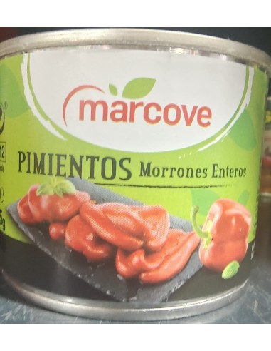 PIMIENTO MORRON MARCOVE EXTRA 1/4 KG