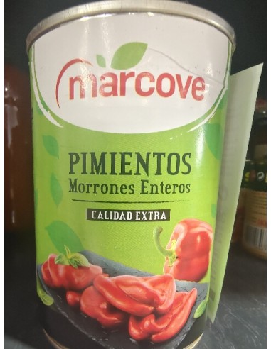 PIMIENTO MORRON MARCOVE EXTRA 1/2 KG