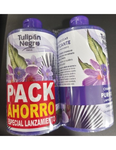 TULIPAN NEGRO CHAMPU 400ML.MIC