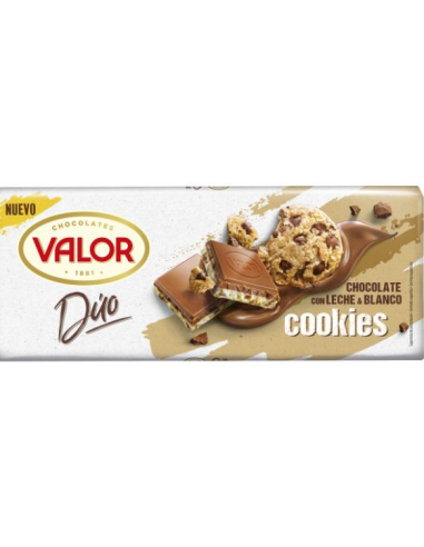 CHCTE. VALOR DUO COOKIES 175 GRS