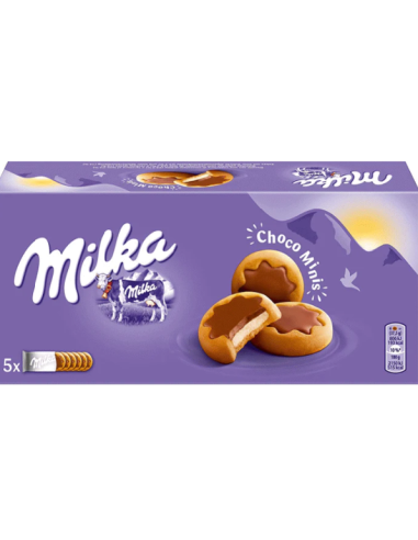 GLLTAS. MILKA CHOCO MINI STARS 185 GRS