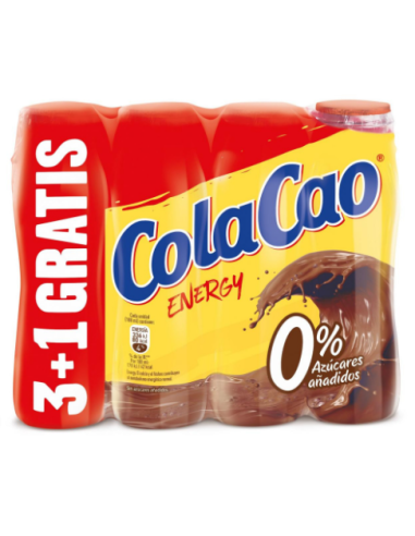 COLA- CAO ENERGY  0% LIQUD. 200 ML PK-4