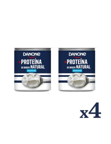 DANONE PROTEINA NATURAL 100 GR X 4 UNI