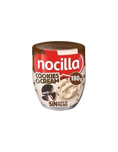 CREMA DE NOCILLA COOKIES & CREAM 180 GR