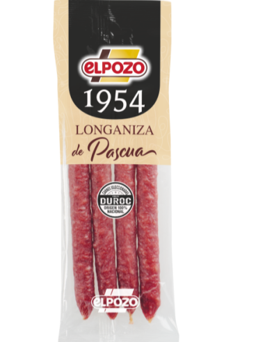 LONGANIZA DE PASCUA 140 GR EL POZO 