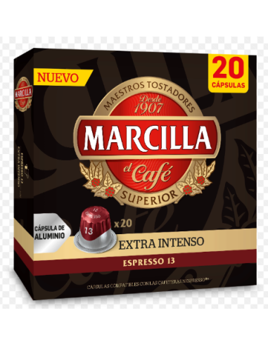 CAFE MARCILLA CAPSULAS EXTRAINTENSO 20 UND