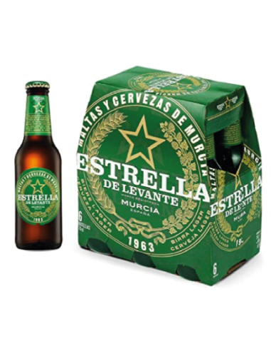 CERVEZA ESTRELLA LEVANTE 200 ML PAK-6