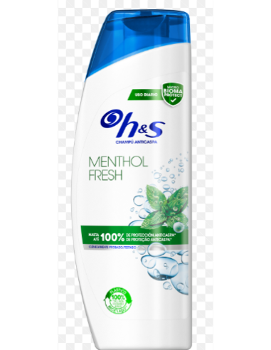 CHAMPU H & S MENTOL 400 ML