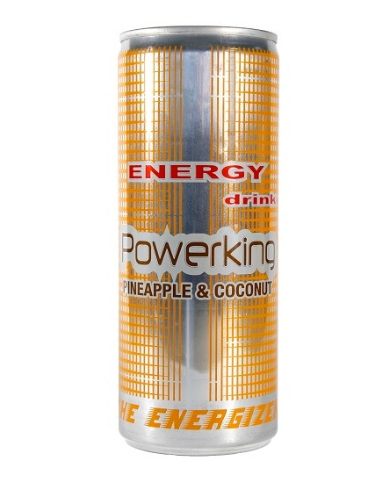 BEBIDA ENERGETICA POWER KING PIÑA Y COCO 250 ML 