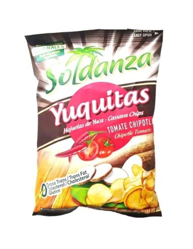 SOLDANZA YUQUITAS TOMATE CHIPOTLE 45GR