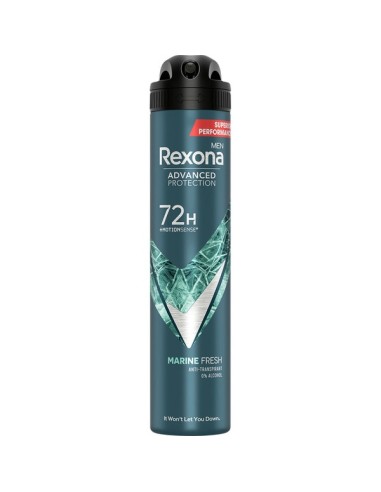 REXONA DESOD.200ML MEN ADVANCED PROT. MARINE FRESH 72 H