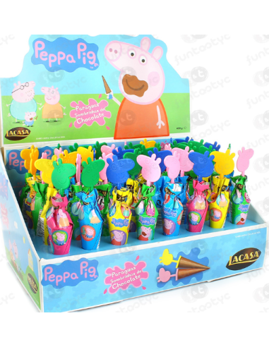 PARAGUAS DE CHOCOLATE PEPPA PIG 