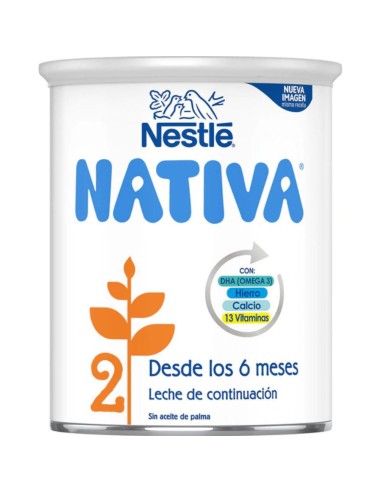 LECHE INFANTIL NATIVA Nº2 800 GR