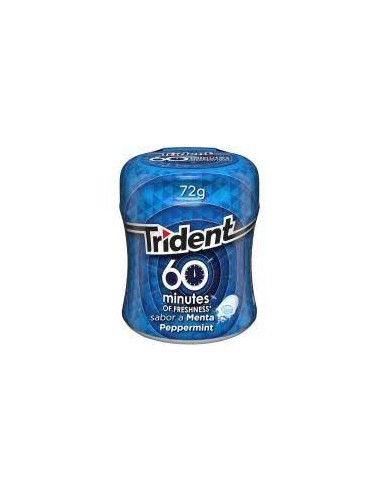 CHICLES TRIDENT HIERBABUENA  BOTE 68,2 G.