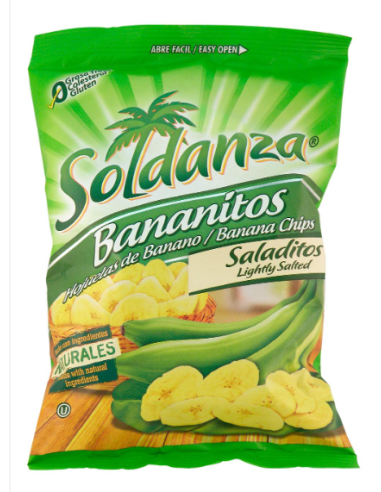 SOLDANZA BANANITOS (BANANO) 71GR