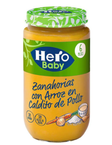 POTITO HERO ZANAHORIAS ARROZ 235 GRS.