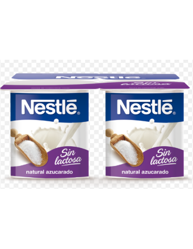 YOGUR NESTLE SIN LACTOSA AZUCARADO X4