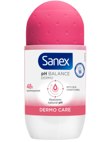 DEO. SANEX 50CC ROLLON DERMA CARE 