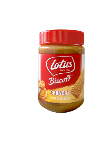 CREMA DE GALLETAS LOTUS CRUNCHY 400GR