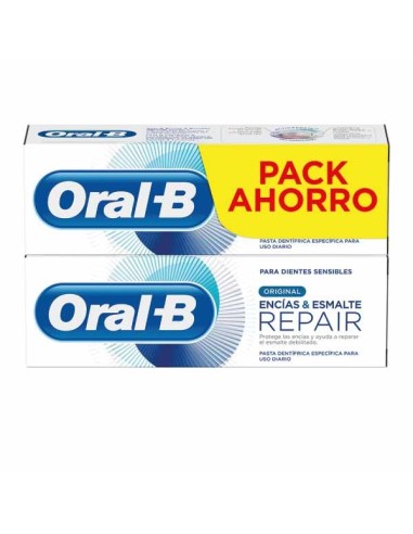 ORAL-B DENTIFRICO 75ML.ENCIAS&ESMALTE REPAIR DUPLO PACK