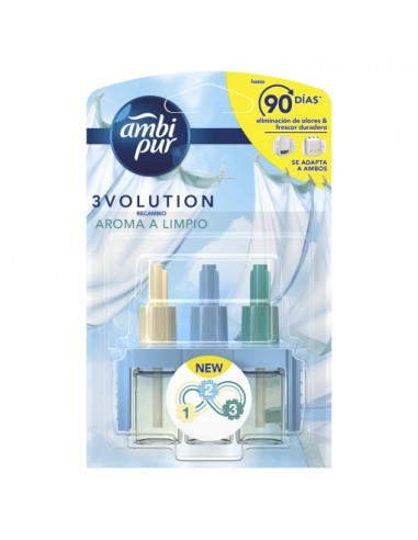 AMBIPUR 3VOLUTION RECAMBIO AROMA A LIMPIO