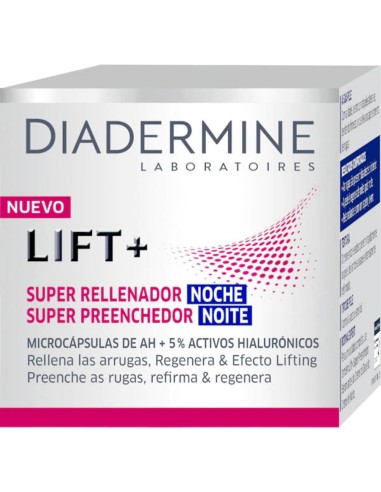 DIADERMINE LIFT + SUPER RELLENADOR HIALUR.50 NOCHE