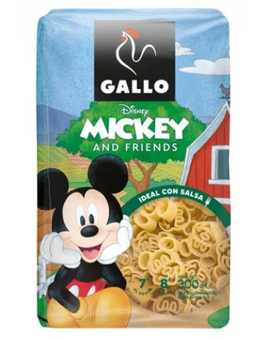 PASTA GALLO DISNEY MICKEY 300 GRS