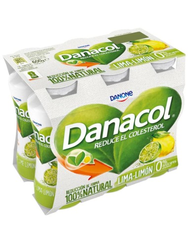 DANACOL LIMA LIMON X4 S/AZUCAR