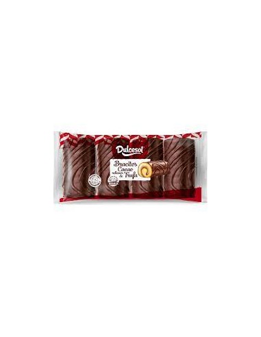 BRACITOS DE CACAO RELLENOS DE TRUFA X4