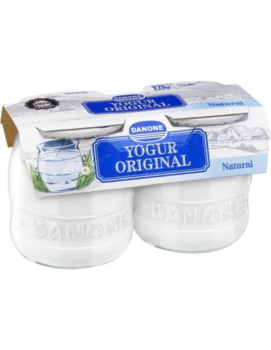 DANONE ORIGINAL NATURAL X 2