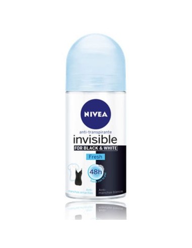 NIVEA DESOD ROLL-ON 50ML.WOMAN INVISIBLE FRESH