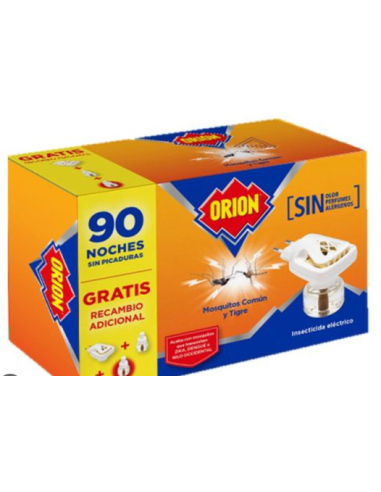 ORION INSECTICIDA ELECTRICO APARATO + 2 RECAMBIO