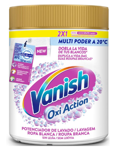 VANISH POLVO OXI ADVANCE BLANCO 900GR 