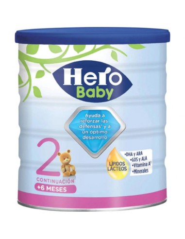 LECHE  MATERNA HERO NUTRASENS N 2 800 GR