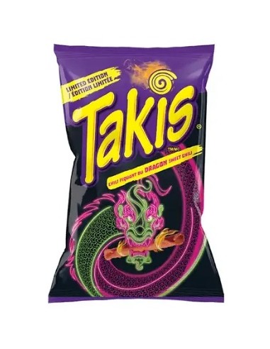 TAKIS DRAGON SWEET CHILI 90GR