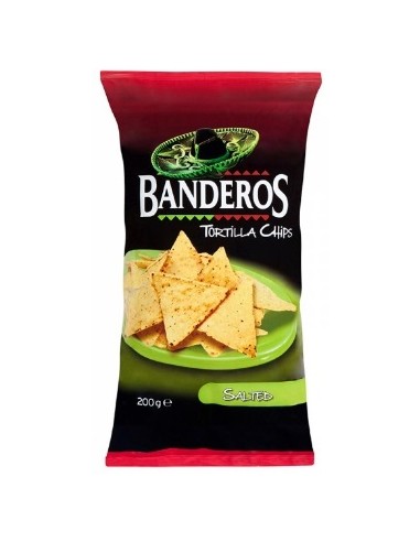 TORTILLA CHIPS BANDEROS NATURAL SALTED B