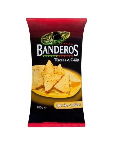 TORTILLA CHIPS BANDEROS CHEESE BOLSA 200