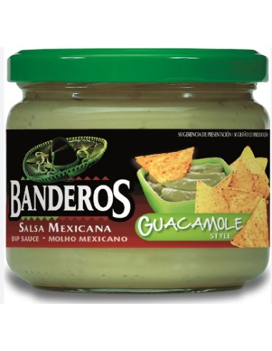 SALSA MEXICANA BANDEROS GUACAMOLE TARRO