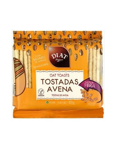 TOSTADAS DIAT AVENA 100 GRS