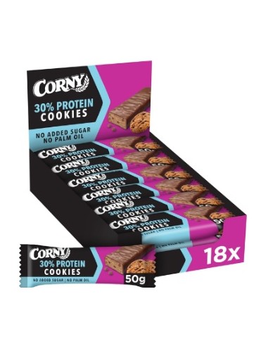 BARRITAS CORNY PROTEINA 0% COOKIES 50 GR