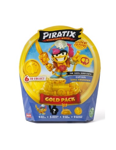 PIRATAX GOLDEN TREASURE GOLD PACK