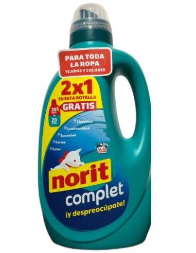 NORIT DETERGENTE 1800ML (24+12D) COMPLET